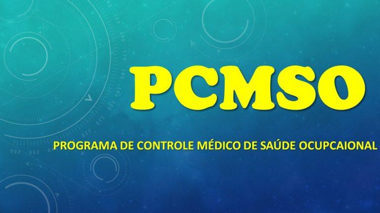 PCMSO – Programa de Controle de Saúde Ocupacional